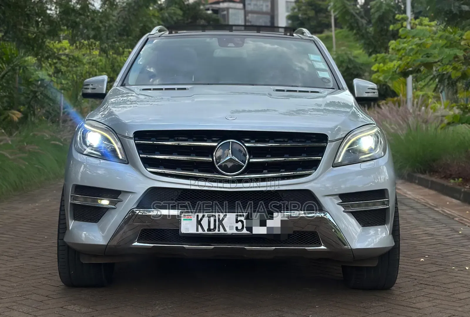 Mercedes-Benz M Class 2014 Silver