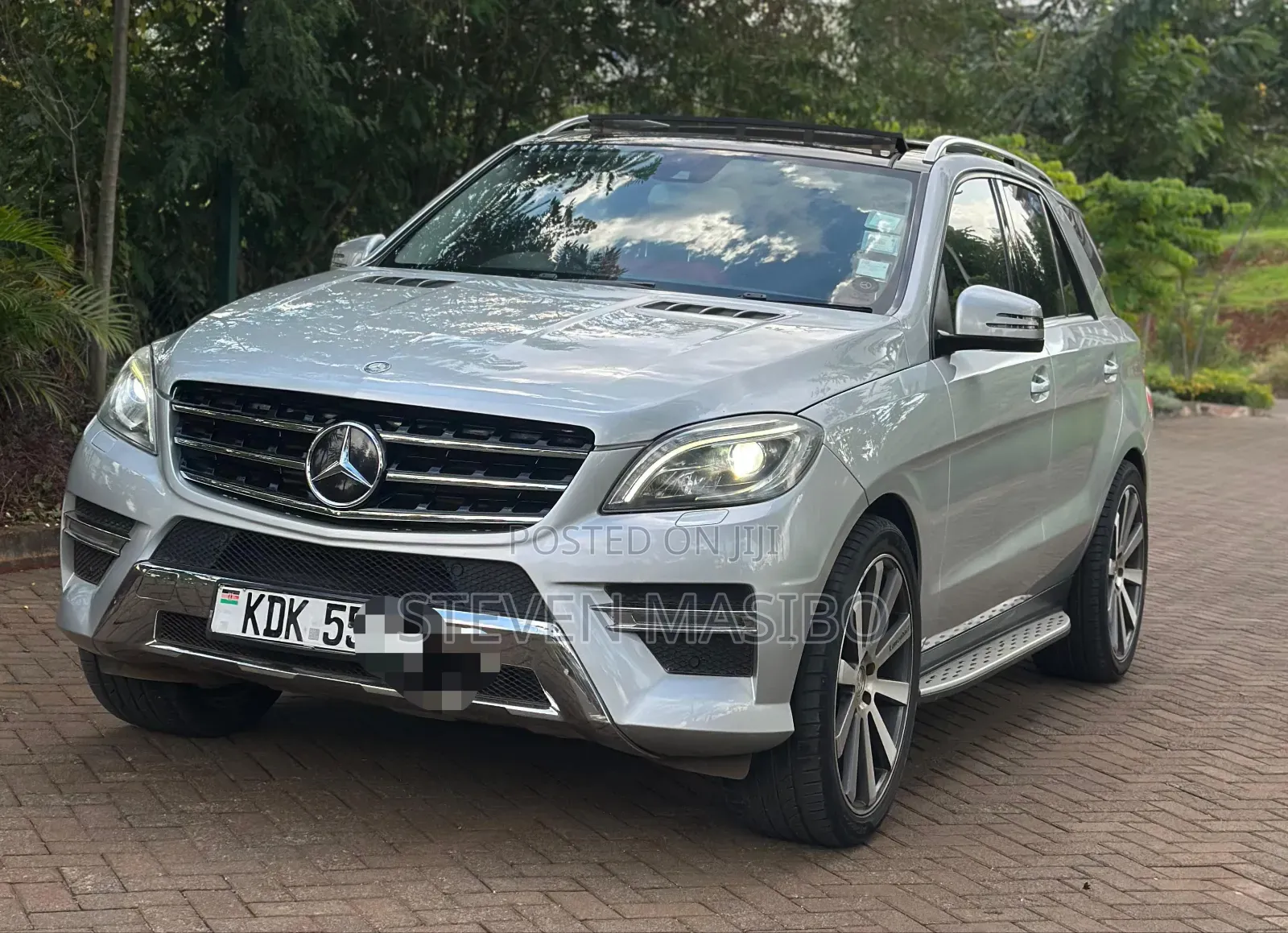 Mercedes-Benz M Class 2014 Silver
