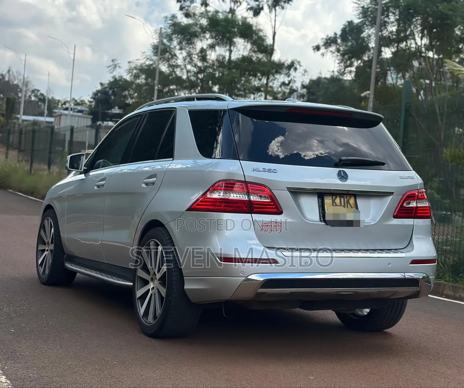Mercedes-Benz M Class 2014 Silver