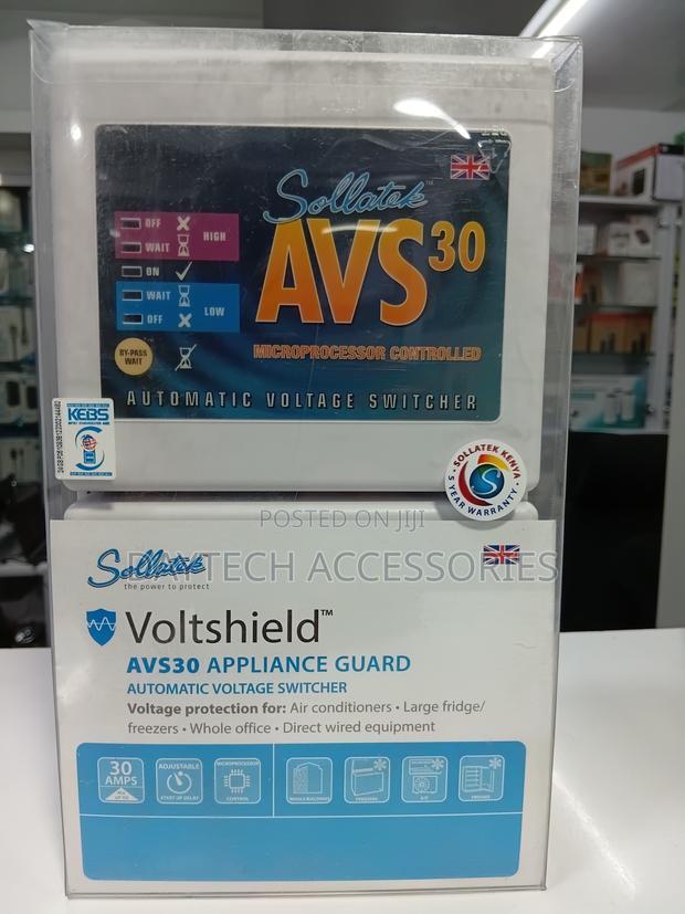 Sollatek Avs 30 Voltage Stabilizer - 30a Over/Under Voltage Protection - thumbnail 2