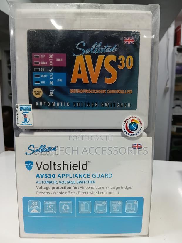 Sollatek Avs 30 Voltage Stabilizer - 30a Over/Under Voltage Protection - thumbnail 3