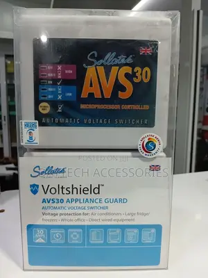 Sollatek Avs30 Automatic Voltage Switcher 30a - White Surge Protector