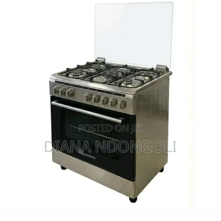 *Ramtons 5gas 90x60 Inox Cooker