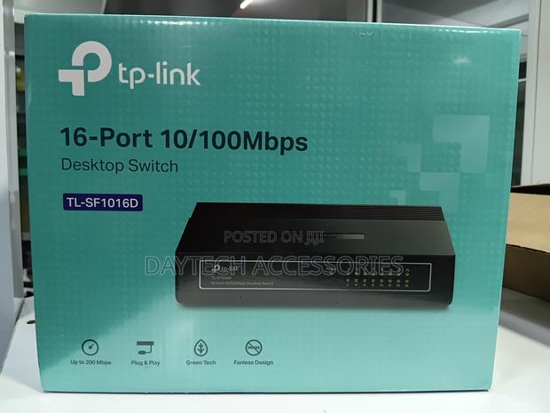 Tp-Link Tl-Sf1016d 16-Port 10/100mbps Desktop Switch