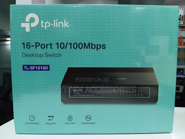 Tp-Link Tl-Sf1016d 16-Port 10/100mbps Desktop Switch - thumbnail 3