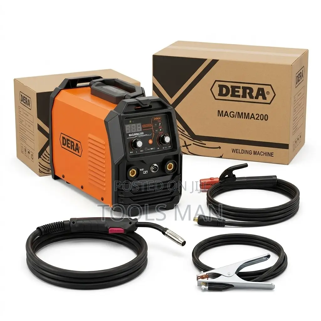 Dera Mag/Mma 200a 2-in-1 Mig Arc Inverter Welding Machine + Full Kit