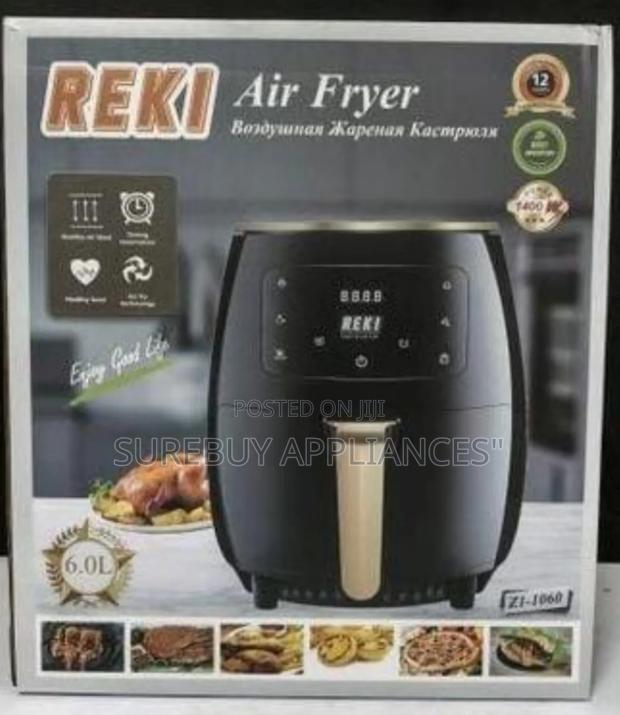 6l Electric Air Fryer – Healthy Oil-Free Fryer , Roast, Bake, Grill