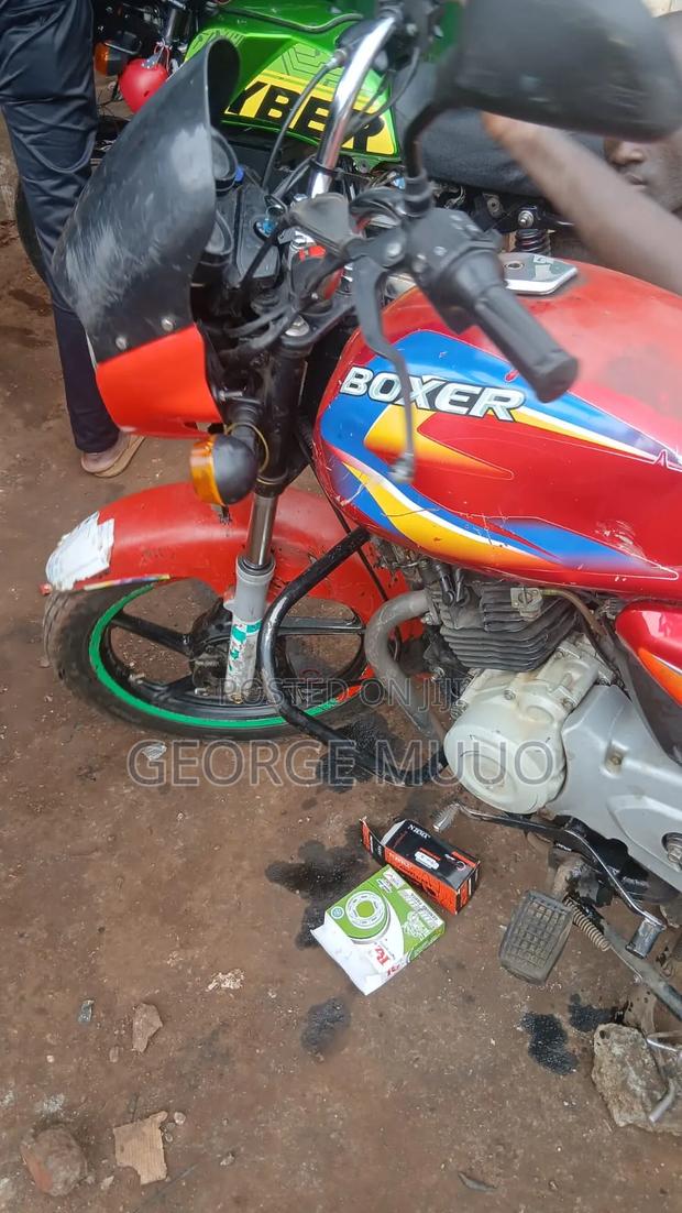 Bajaj Boxer 150 UG 2020 Red - thumbnail 2