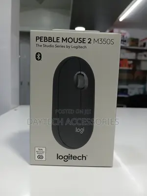 This Is a Logitech Pebble Mouse 2 M350s Slim Bluetooth Wireless Mouse.