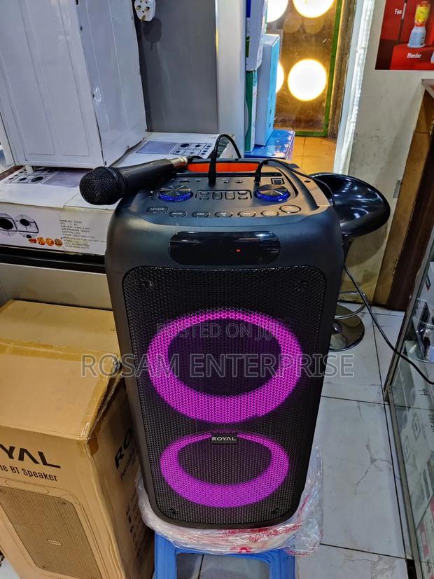 Royal Trolley Speaker Rechargeable With Microphone L298