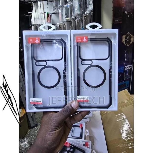 Redmi 17 Pro Max Magnetic Phone Case - Black, Slim Durable - thumbnail 2