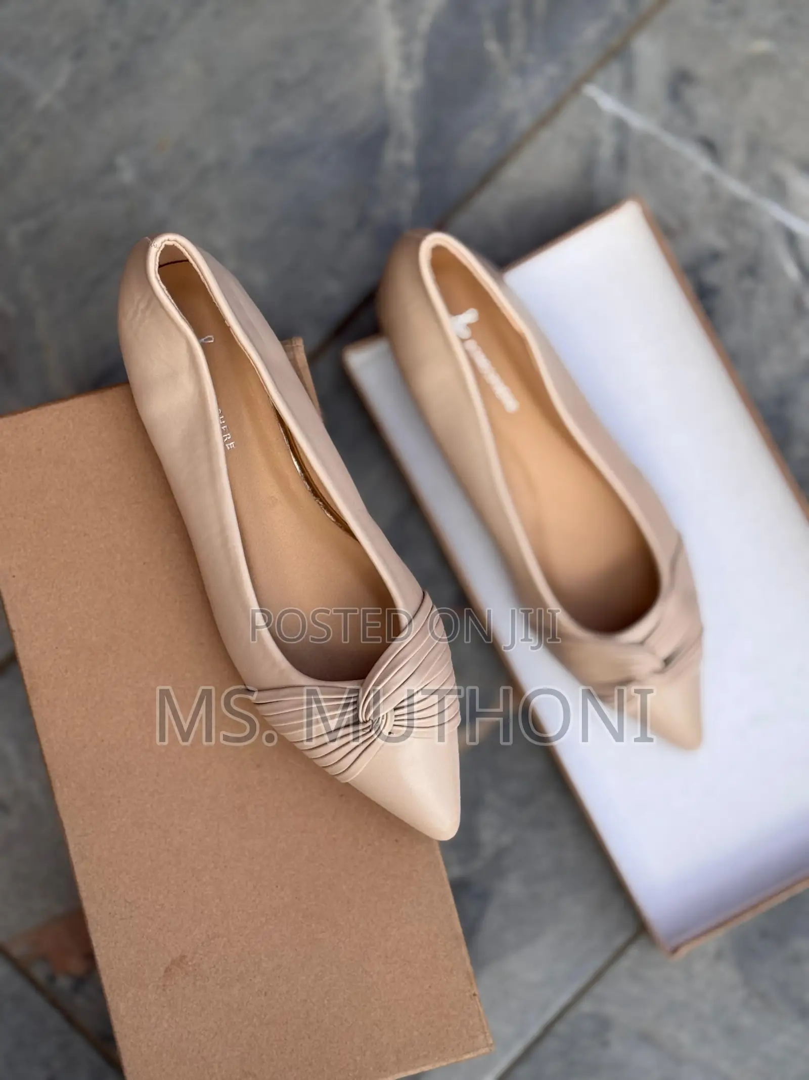 Ladies Pointy Doll Shoes Size 37-42