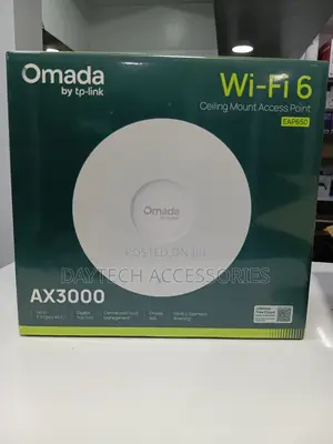 This Is a Tp-Link Eap650 Ax3000 Wi-Fi 6 Ceiling Mount Access Point.