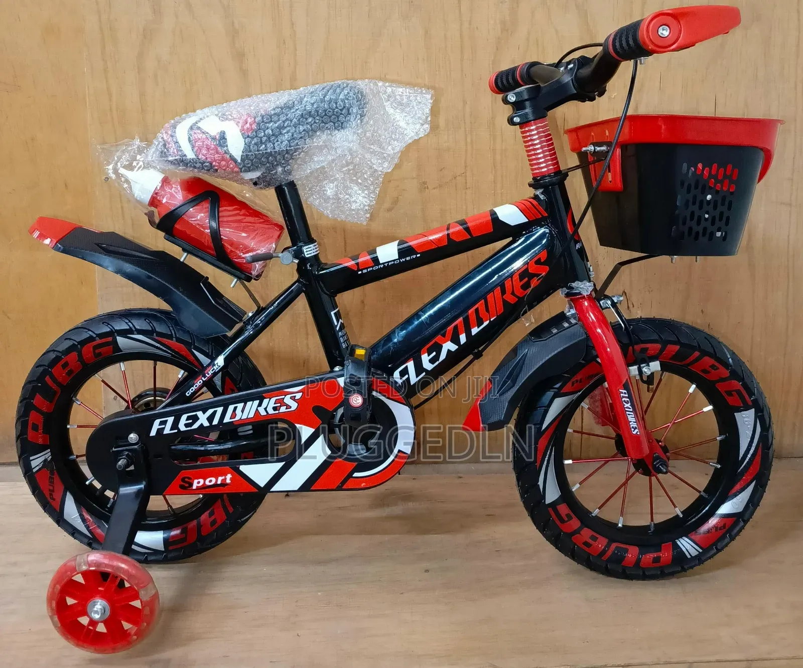 Bicycle Size 12 With Water Bottle .
