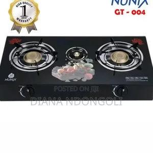 *Nunix Burner Glass Top