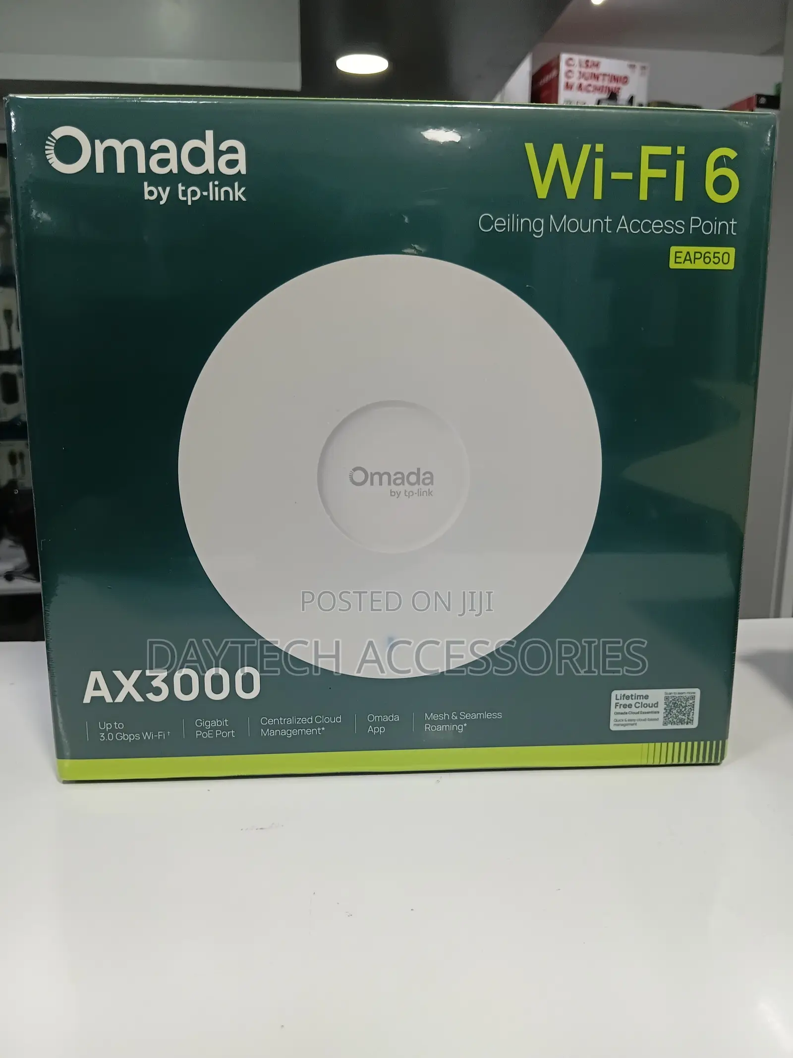 Tp-Link Omada Eap650 Ax3000 Wi-Fi 6 Ceiling Mount Access Point - White