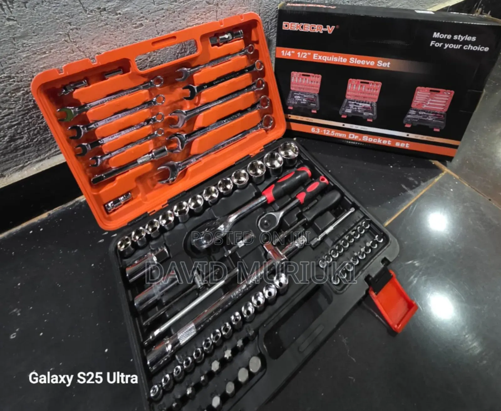 82pcs Complete Tool Set – Home Professional Repair Kit.