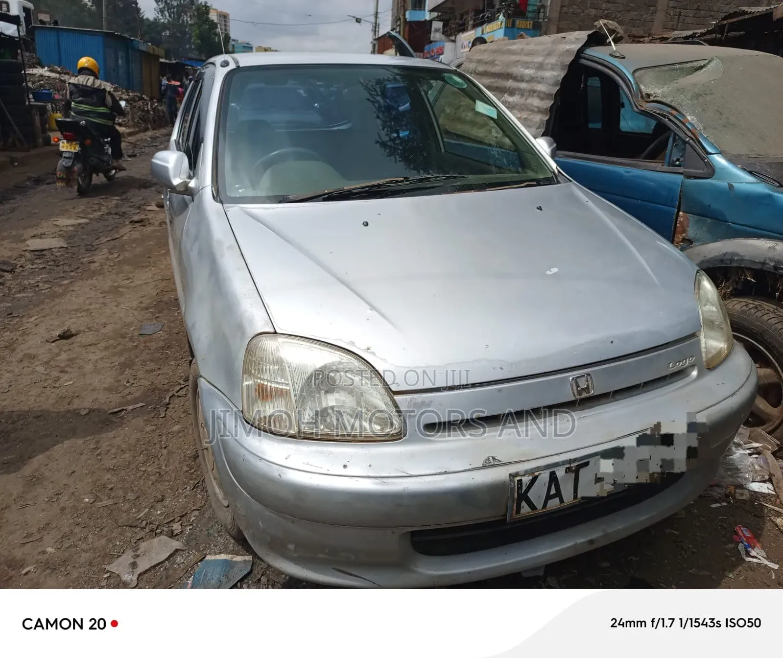 Honda Fit 2001 Silver