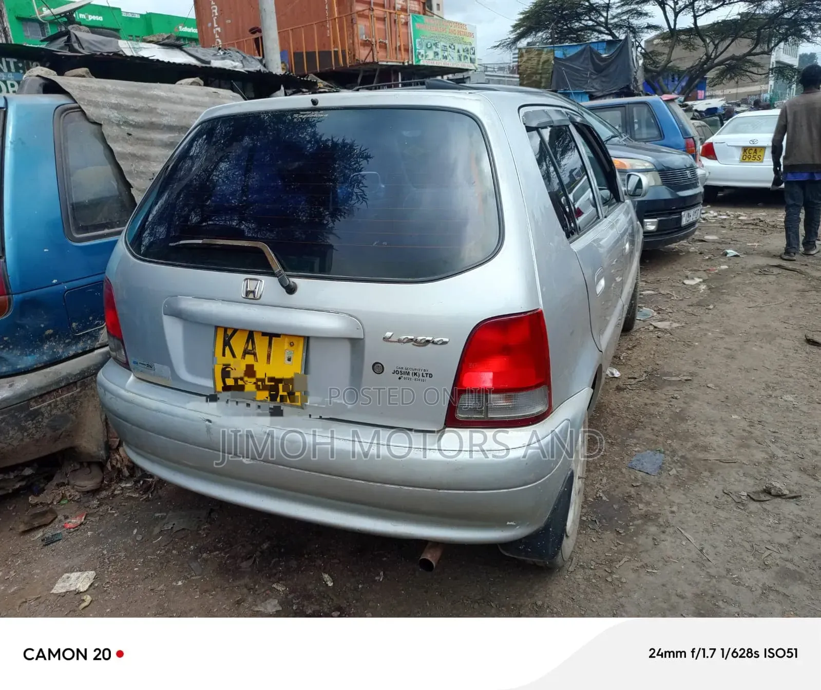 Honda Fit 2001 Silver