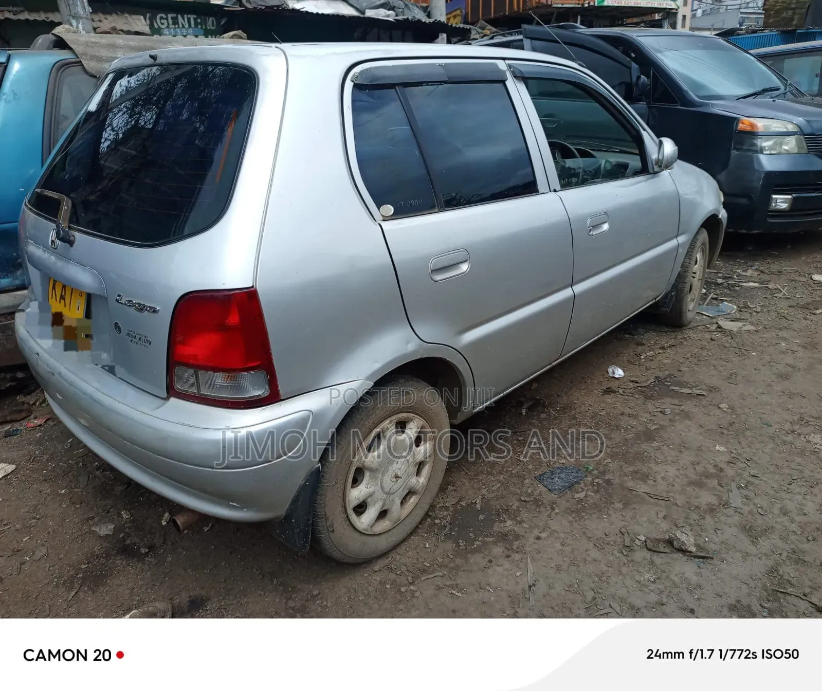 Honda Fit 2001 Silver