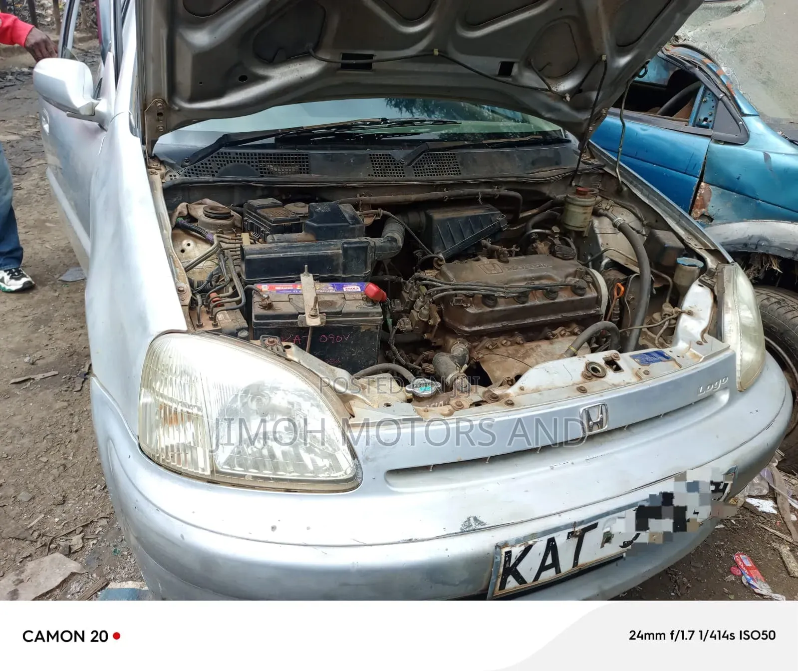 Honda Fit 2001 Silver