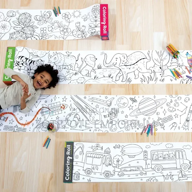 Colouring Paper-Kids Drawing Roll Colouring Paper
