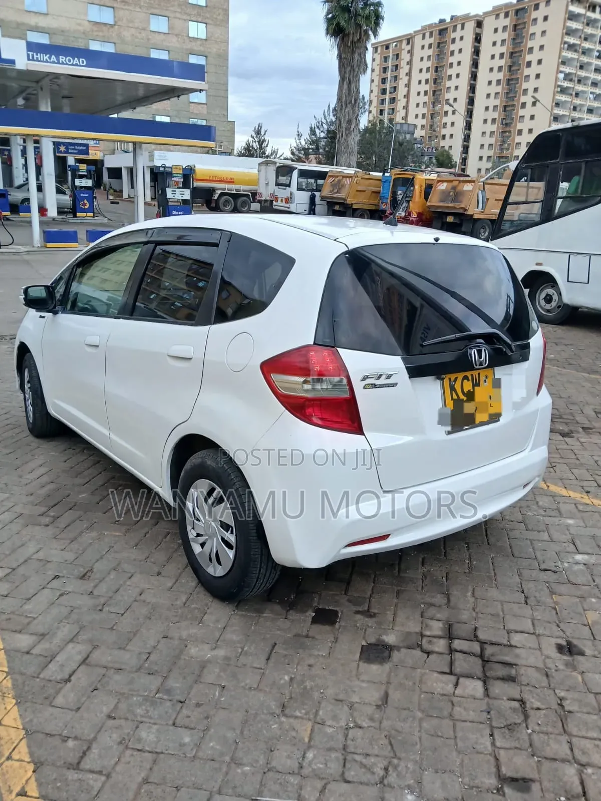 Honda Fit 2012 White