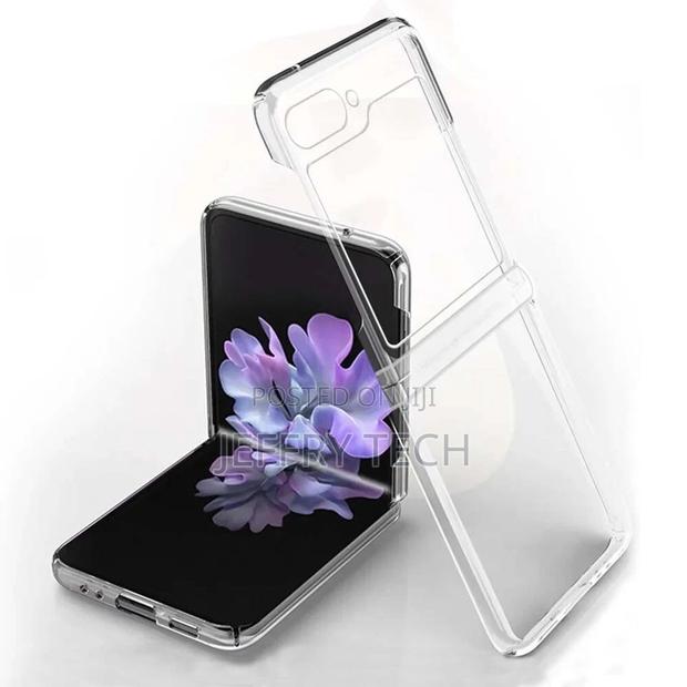 Samsung Galaxy Z Flip 5 Phone Case Bumper Silicone Gel Clear Cover - main view
