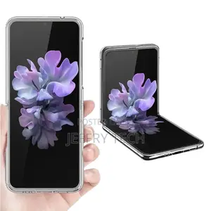 Samsung Galaxy Z Flip 5 Phone Case Bumper Silicone Gel Clear Cover