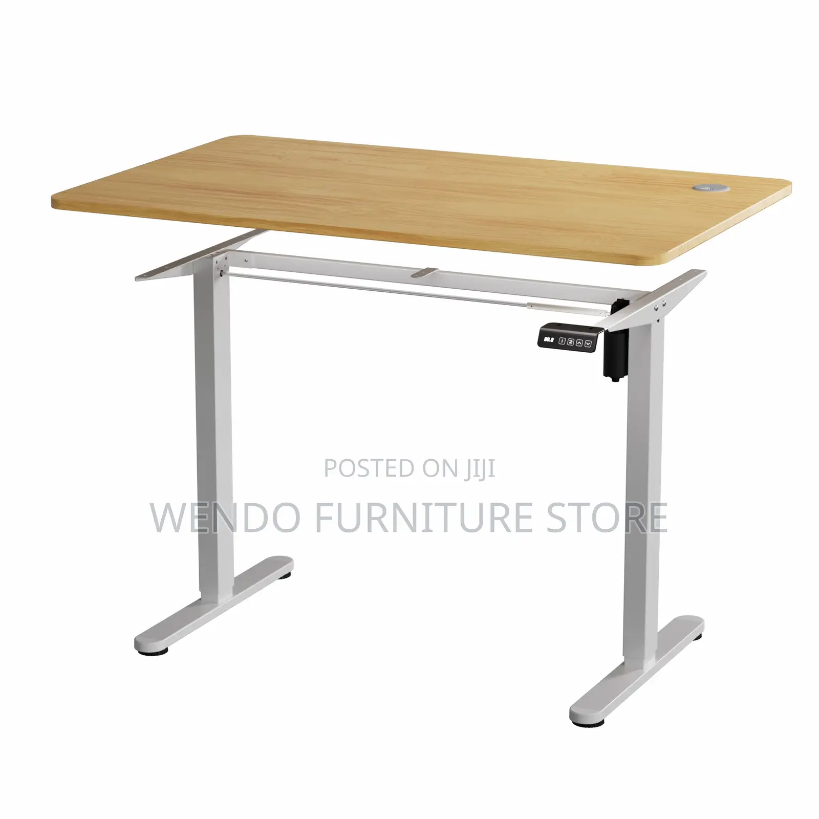 Office Desk 1.4 Meters Motorized Height-Standing Desk for Home/Office