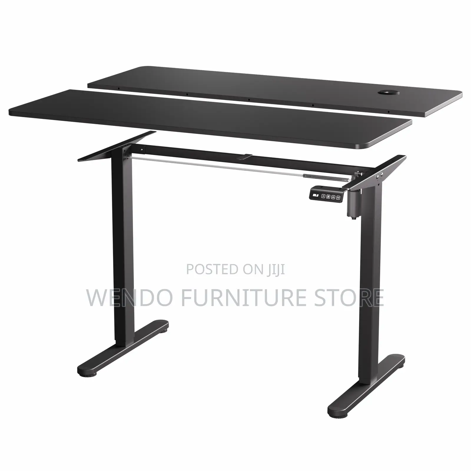 Office Desk 1.4 Meters Motorized Height-Standing Desk for Home/Office