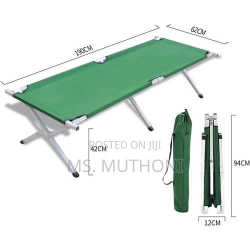 Aluminium Folding Ports Camping Bed - thumbnail 2