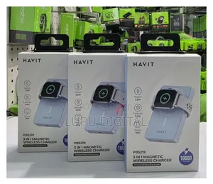 Havit Pb5219 *3 in 1* 10000mah 20w *Magnetic Wireless*