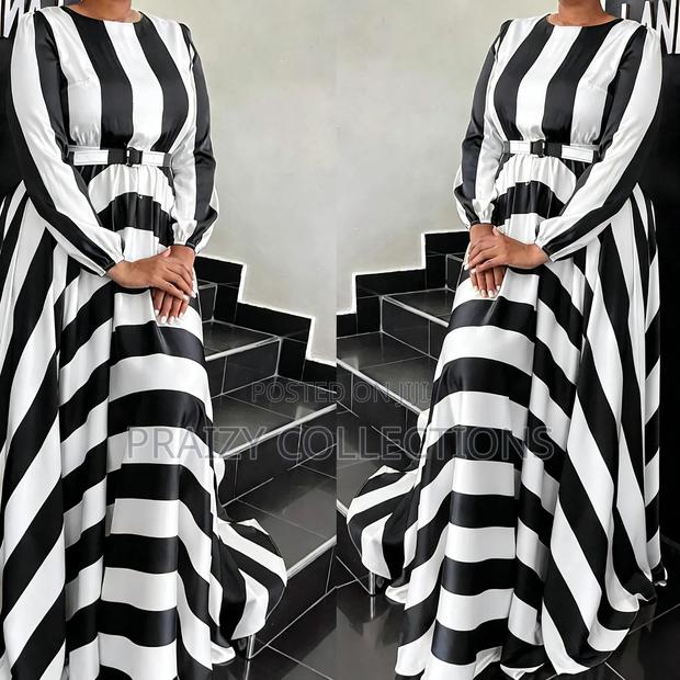 Beautiful Stripped Maxi - main view