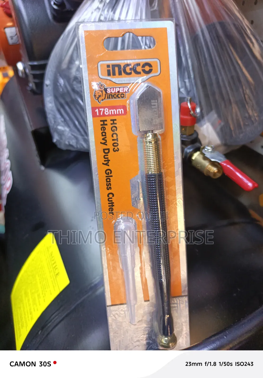 Heavy Duty Glass Cutter