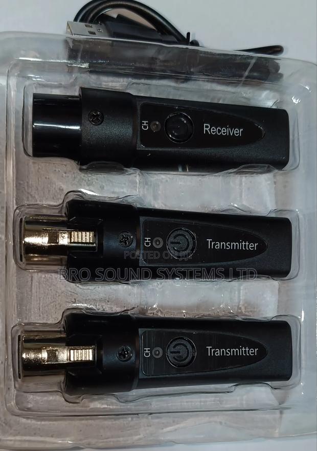 XLR Wireless Microphone Transmitter Receiver - main view