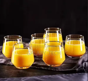 6pcs Set Moonlight Deli Glasses 370ml Capacity