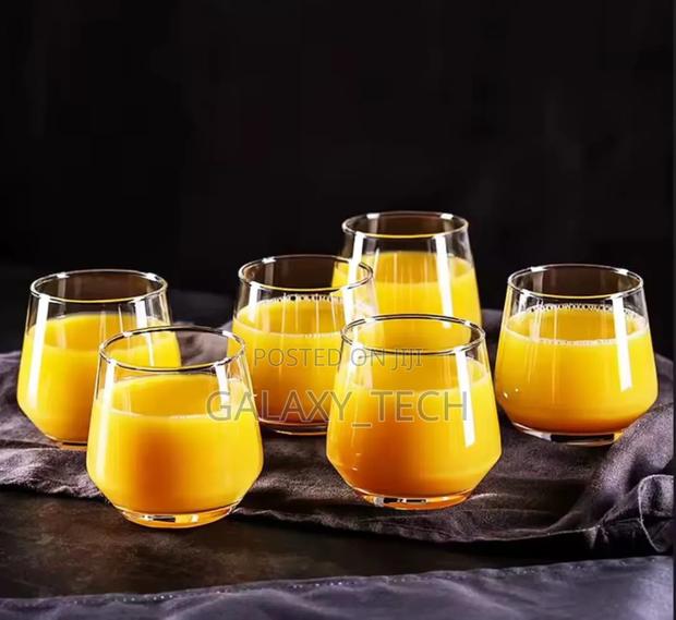 6pcs Set Moonlight Deli Glasses 370ml Capacity