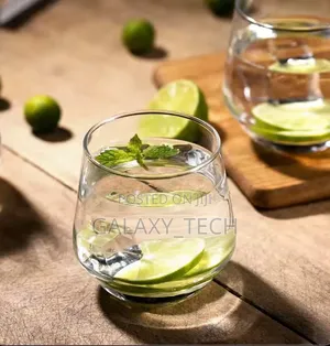 6pcs Set Moonlight Deli Glasses 370ml Capacity