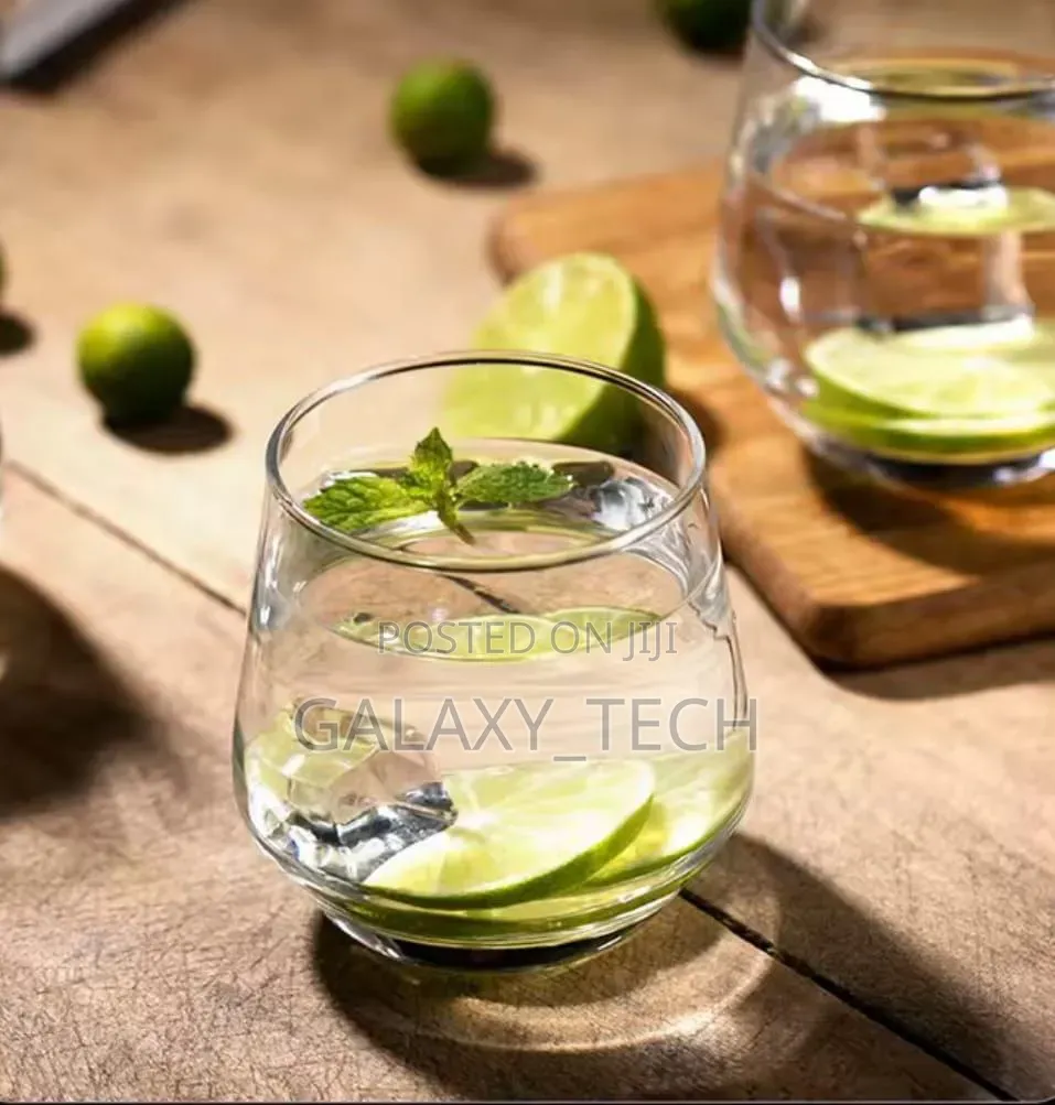6pcs Set Moonlight Deli Glasses 370ml Capacity