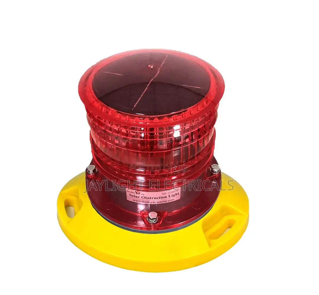 Solar Led Obstruction Aviation Light