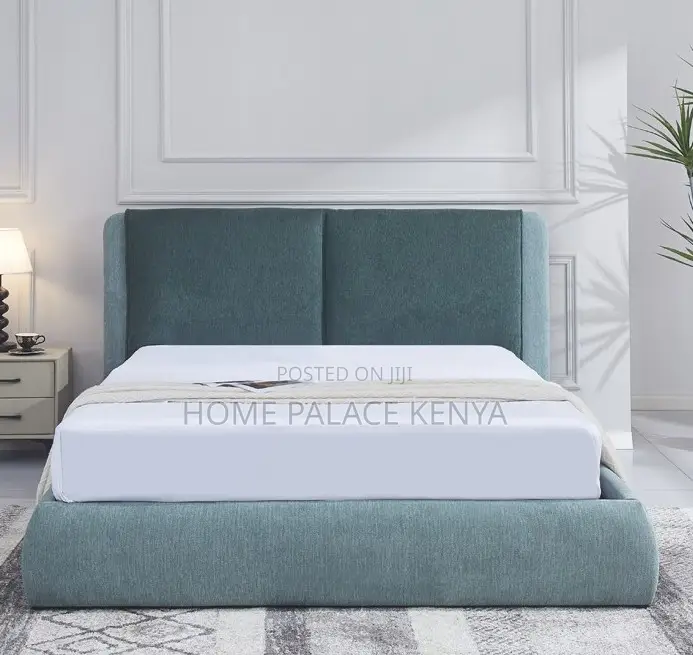 Wooden Bed: Italian Luxury Fabric Bed Frame
