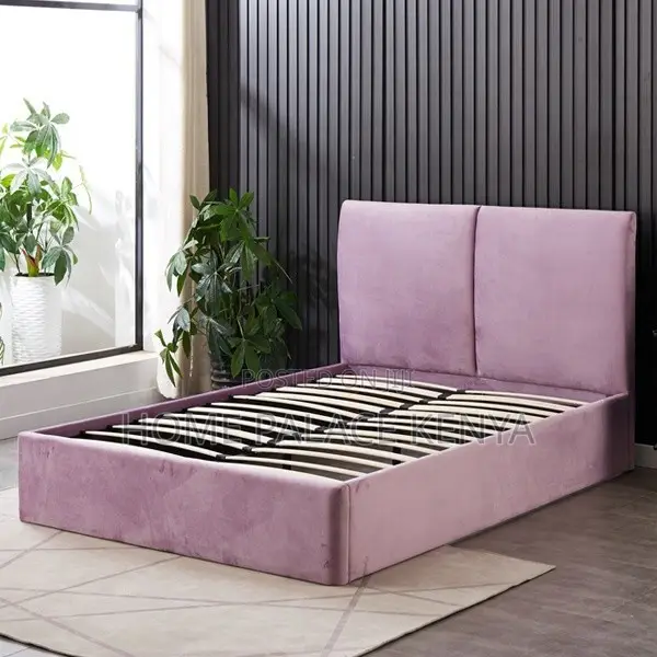 Wooden Bed: Italian Luxury Fabric Bed Frame