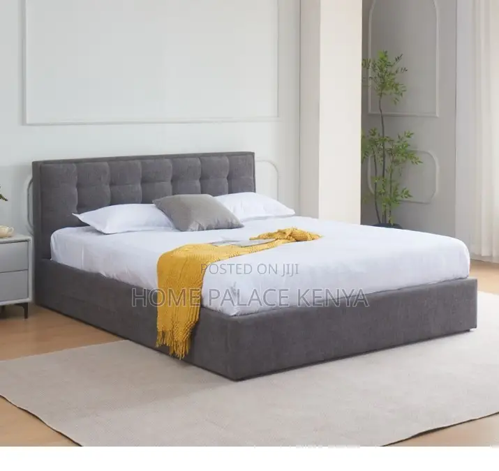 Wooden Bed: Italian Luxury Fabric Bed Frame