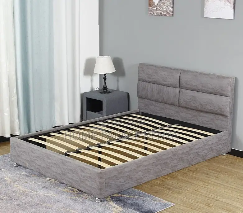 Wooden Bed: Italian Luxury Fabric Bed Frame