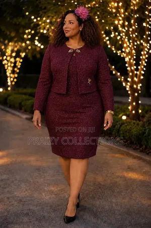 Original Cashmere Fabric -Dress+Coat