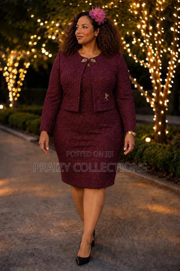 Original Cashmere Fabric -Dress+Coat