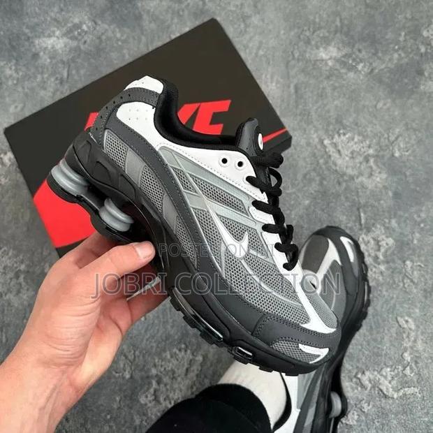 Nike Shox Ride 2” Light Graphite ” Quality Leather Sneakers - thumbnail 3