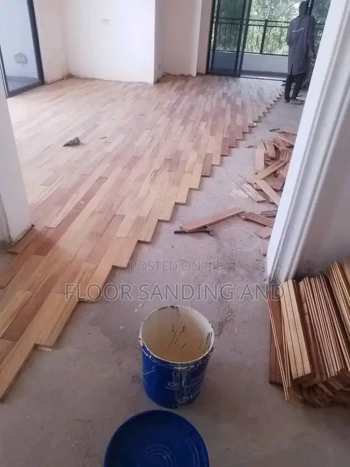 Wooden Floor Sanding Work and Polishing Services