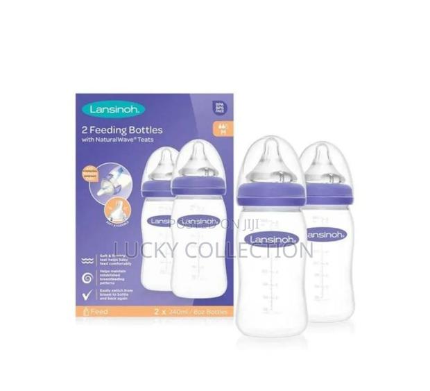 Lansinoh Feeding Bottle Twin Pack 240ml